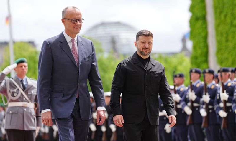 Germany, Ukraine to jointly produce long-range weapons: Merz