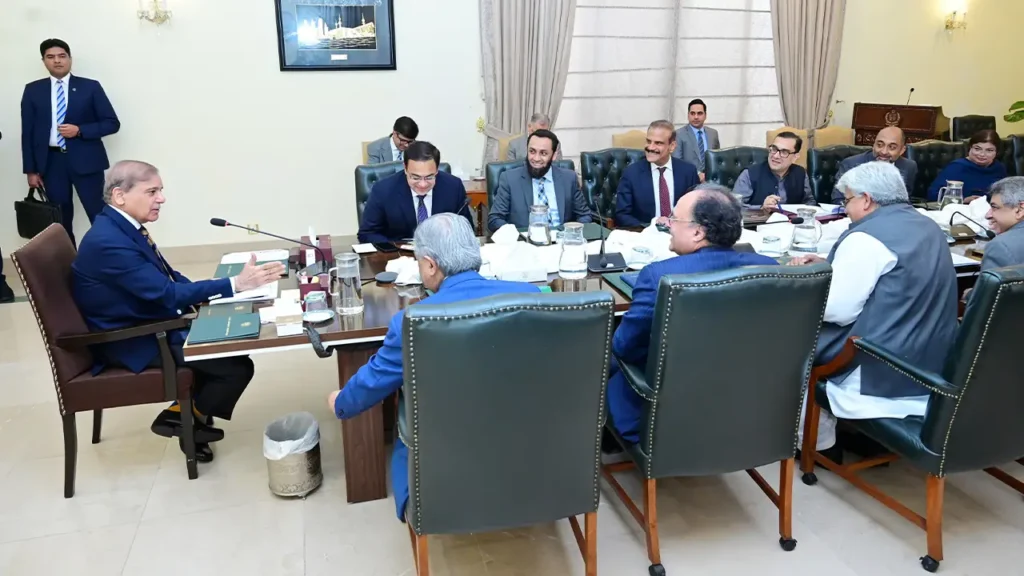 PM Shehbaz FBR meeting
