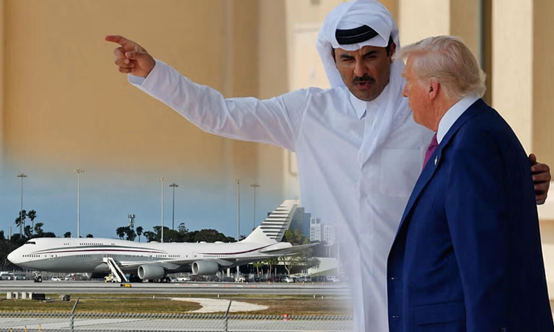 Qatar's gift of plane