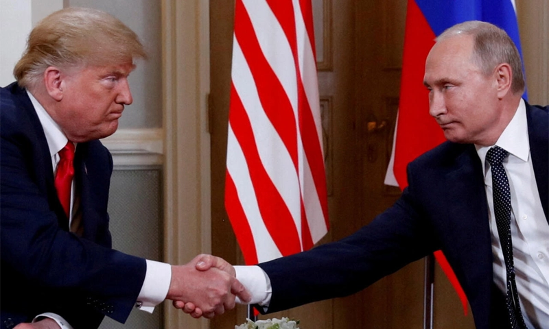 Trump and Putin to talk about Ukraine war