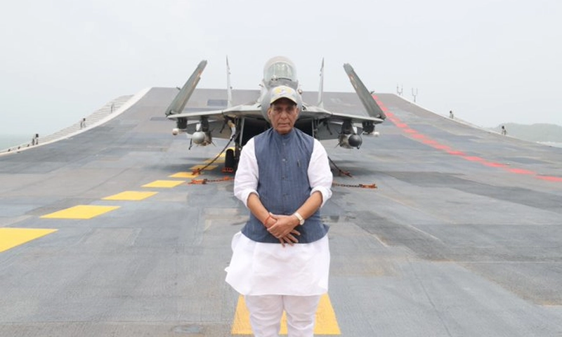 After air force failure, Rajnath says Indian Navy to lead response