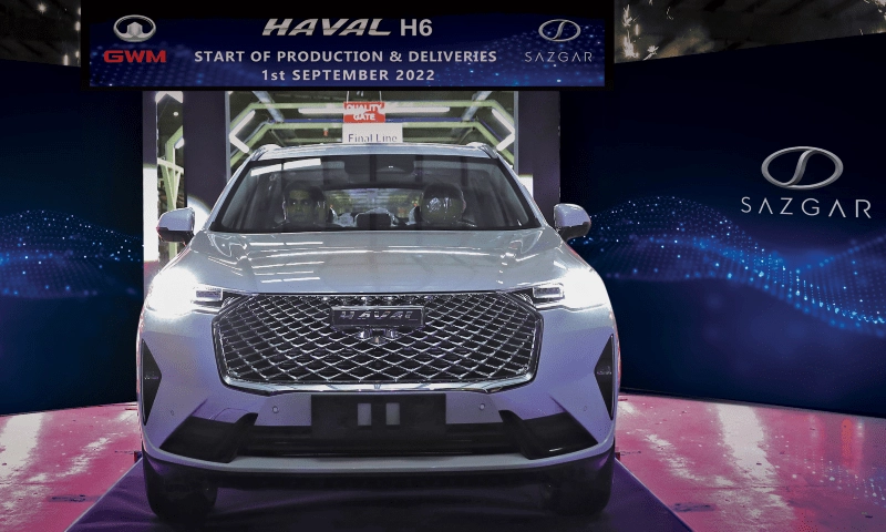 Sazgar plans to hike production to 90-100 cars a day