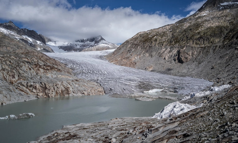 Swiss glaciers