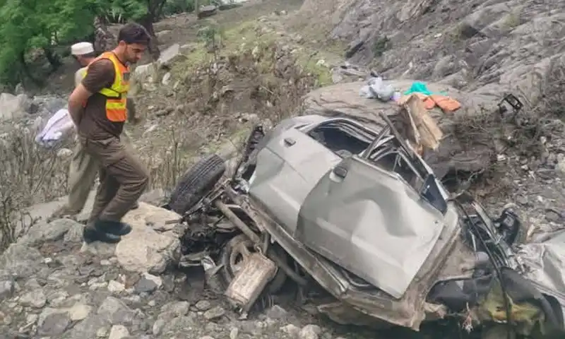 car accident on karakoram highway