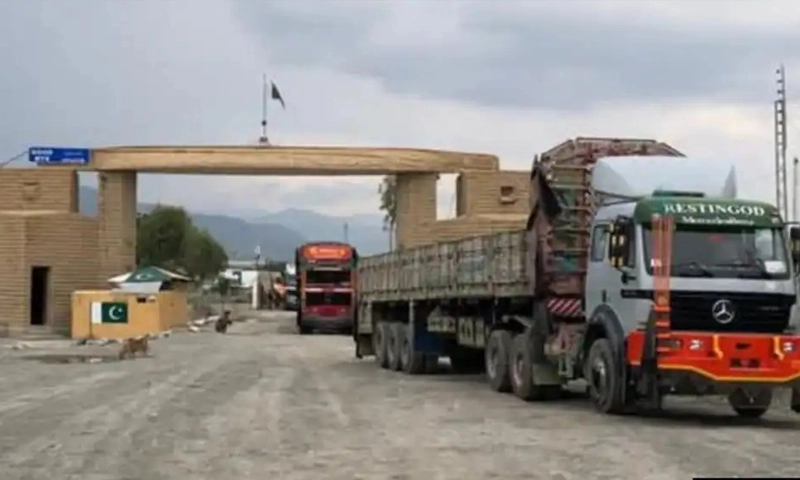 Pak-Afghan border crossing at Kharlachi