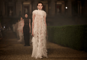 Dior showed creative director Maria Grazia Chiuri's cruise 2026 and fall-winter haute couture 2026 collections at a fashion show in Rome.