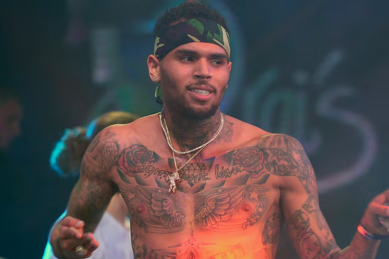 Chris Brown was arrested and charged with inflicting grievous bodily harm in connection with an alleged assault in February 2023, London.