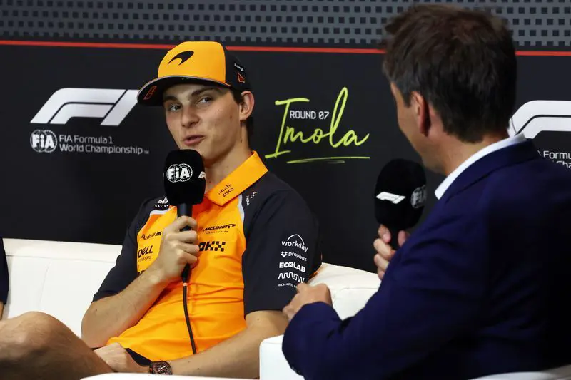 Lando Norris said he had been simply not quick enough after another disappointing qualifying session at Imola on Saturday left the McLaren driver facing accusations of crumbling under pressure.