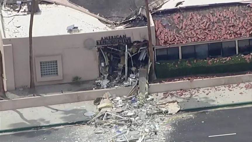 A bomb exploded near a reproductive health facility in Palm Springs, California, killing 1, in an incident the FBI called 