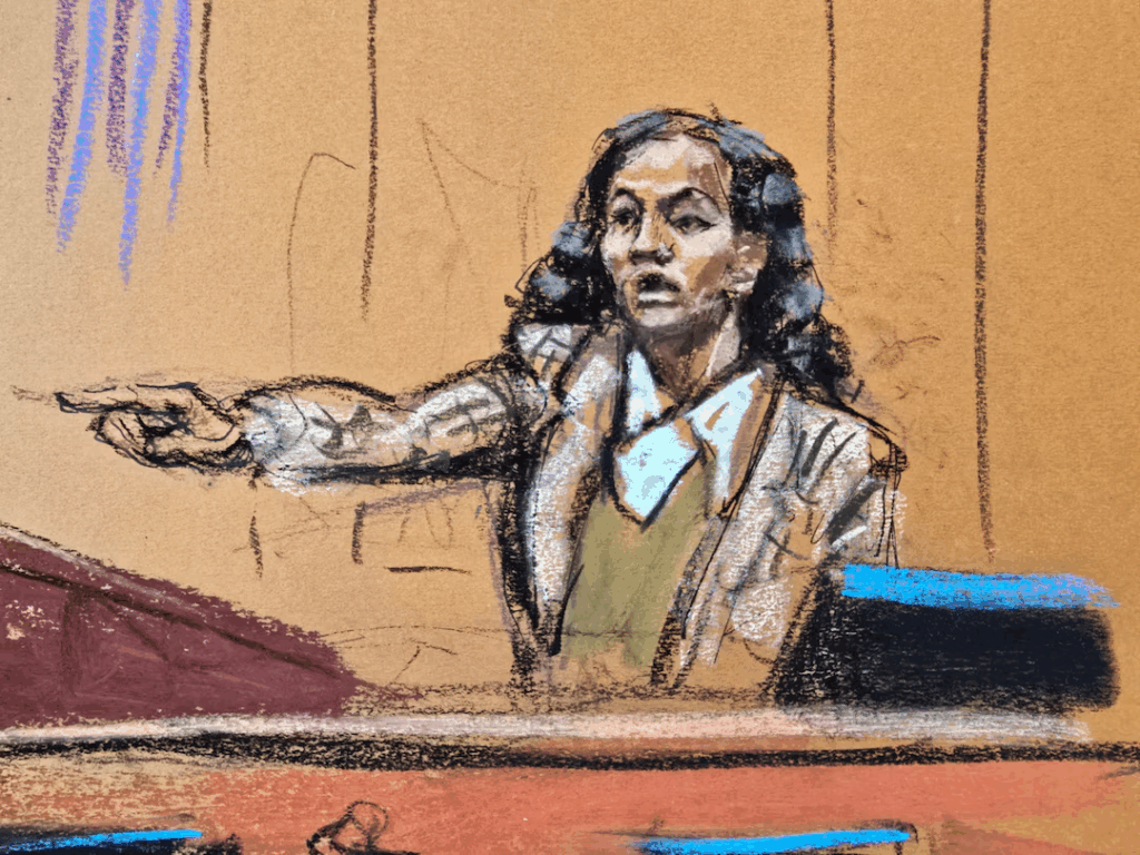 Pop singer Dawn Richard told a jury that she saw Diddy beat his girlfriend repeatedly, but faced sharp questioning from a defense lawyer.