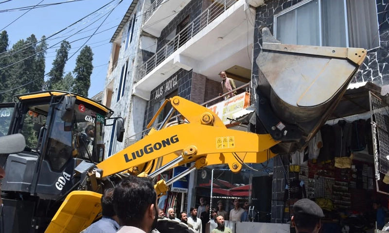 encroachments in Galiyat