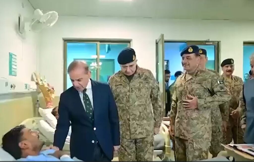 PM, COAS meet wounded troops