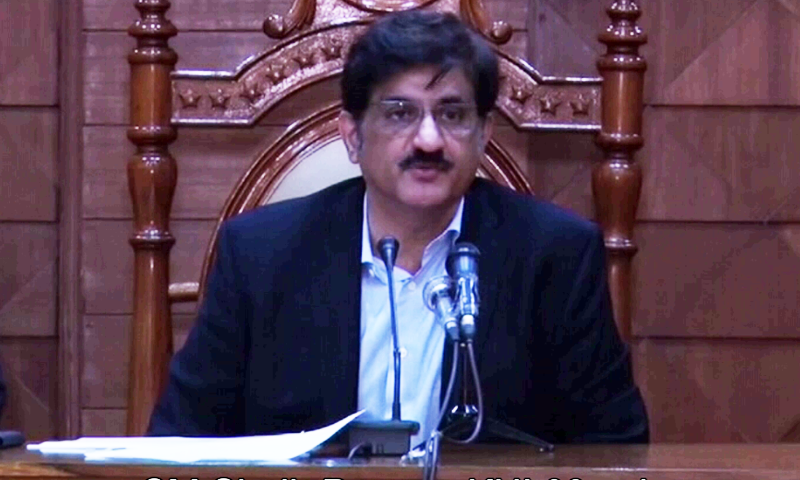 Sindh CM addresses post budget press conference