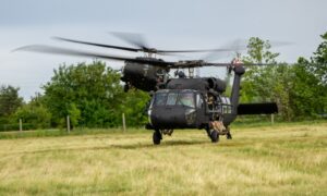 Black Hawk helicopters