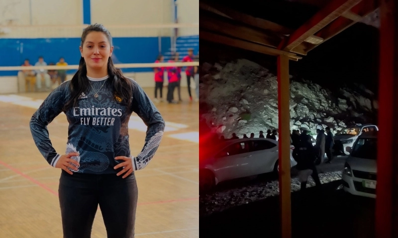 Volleyball player Misbah Hina