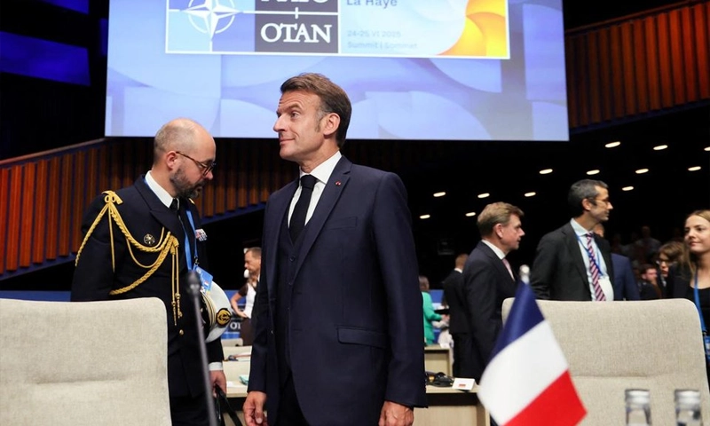 France making own assessment of Iranian nuclear damage: Macron