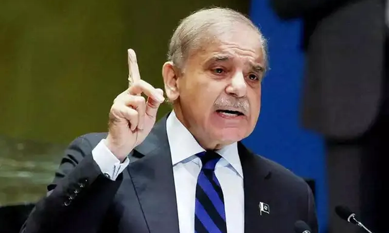 Shehbaz phones Pezeshkian, promises support at every forum