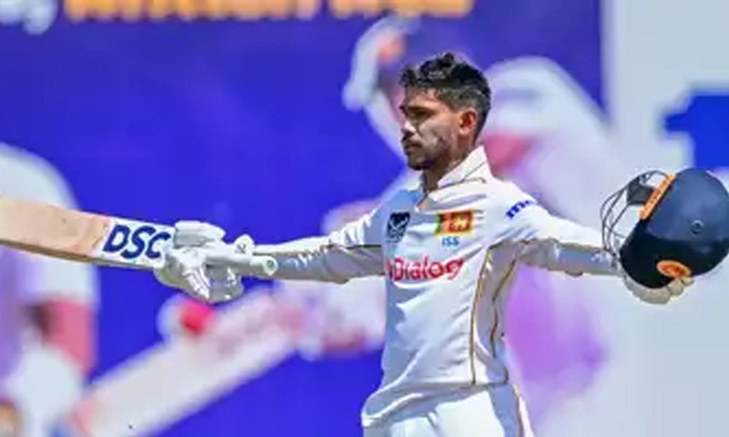 Nissanka's 187 leads Sri Lanka