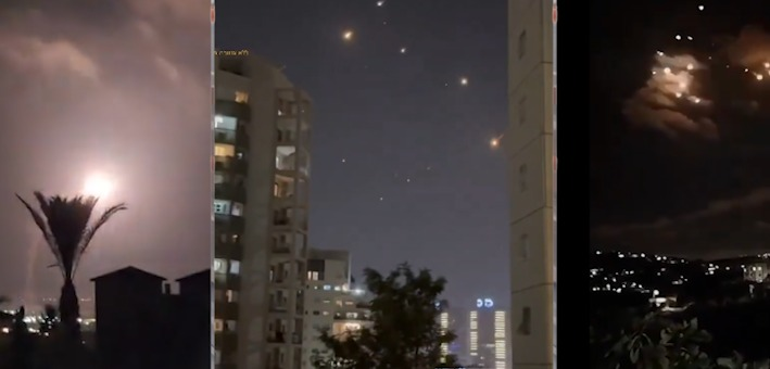 Explosions were reported over Tel Aviv early Wednesday morning as the Iran-Israel conflict entered its sixth day.