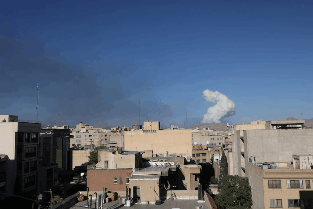 Iran and Israel exchanged fresh attacks early on Saturday, a day after Tehran said it would not negotiate over its nuclear programme.