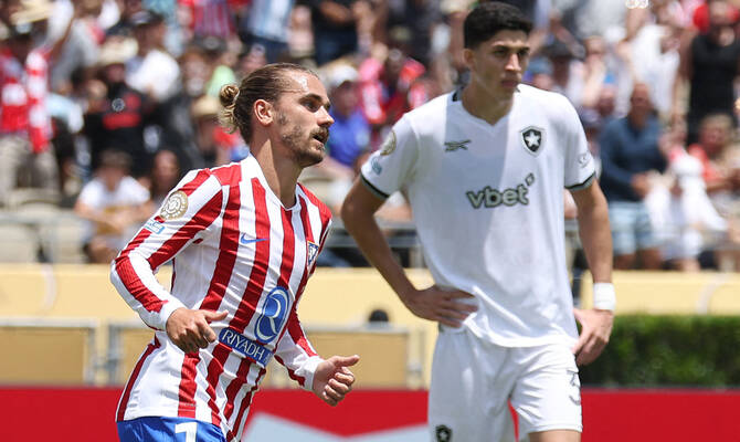 Griezmann's late goal secured a 1-0 win for Atletico Madrid over Botafogo, but it wasn't enough to advance in the FIFA Club World Cup.