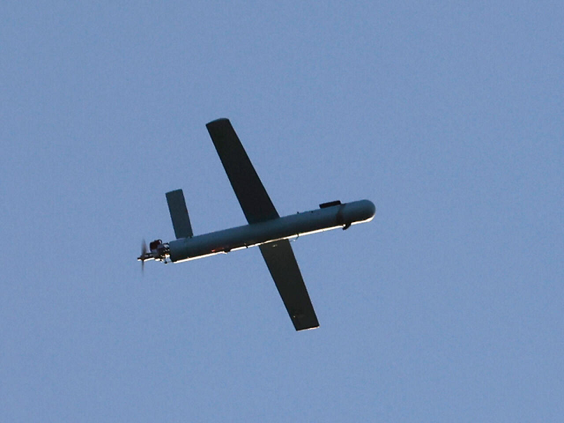 The Israeli military said it intercepted earlier this evening two drones 