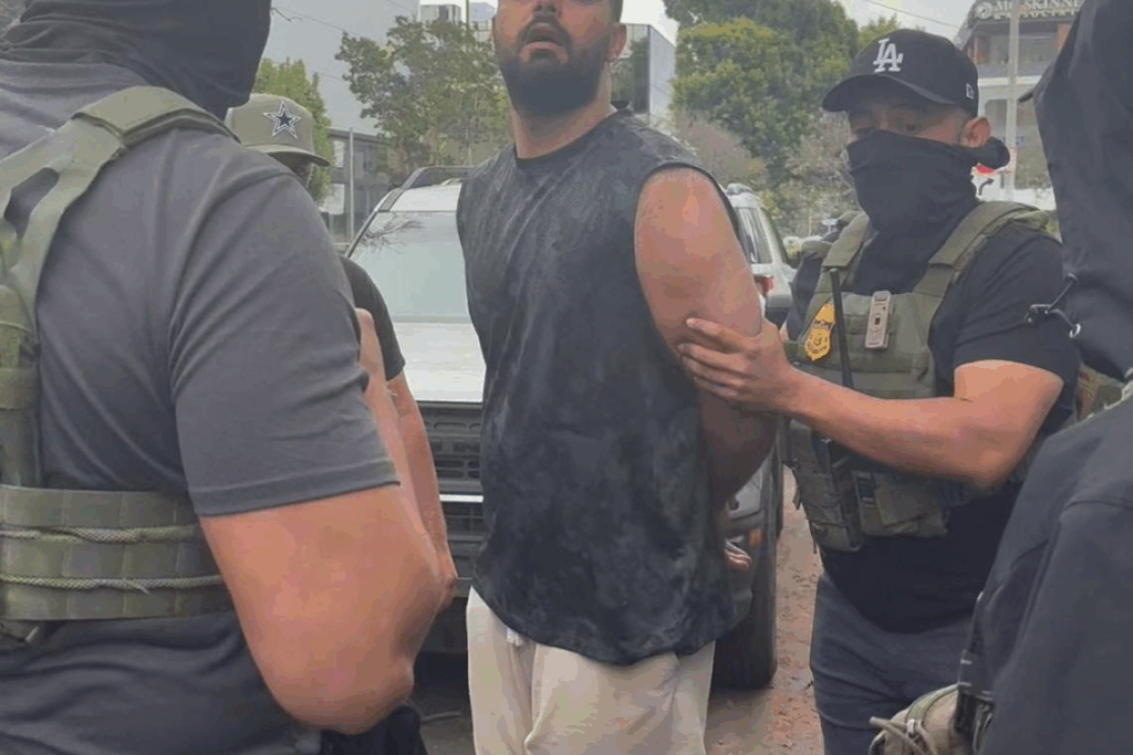 The US Homeland Security Dept said that it detained two Iranian nationals in Los Angeles on Tuesday, flagged for national security reasons.