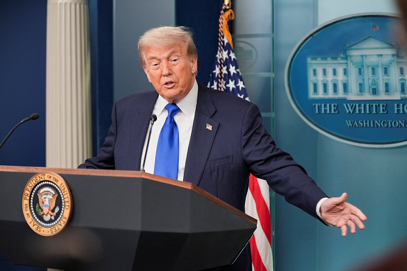 President Donald Trump sharply criticised Iran's Supreme Leader, Ali Khamanei, on Friday, dropped plans to lift sanctions on Iran and said he would consider bombing Iran again if Tehran is enriching uranium to worrisome levels.