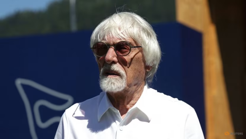 Bernie Ecclestone, the former F1 supremo who rarely stayed to watch races beyond halfway, made his first grand prix podium appearance at 94.