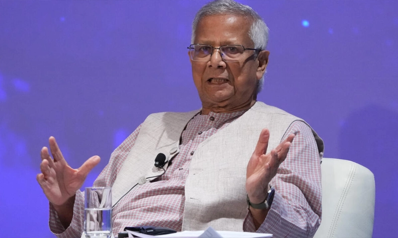 Bangladesh's Yunus announces elections in April 2026