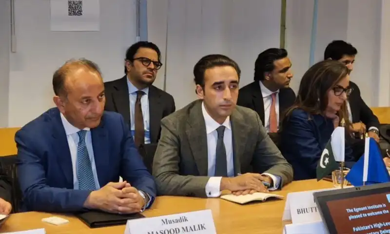 Bilawal at brussels