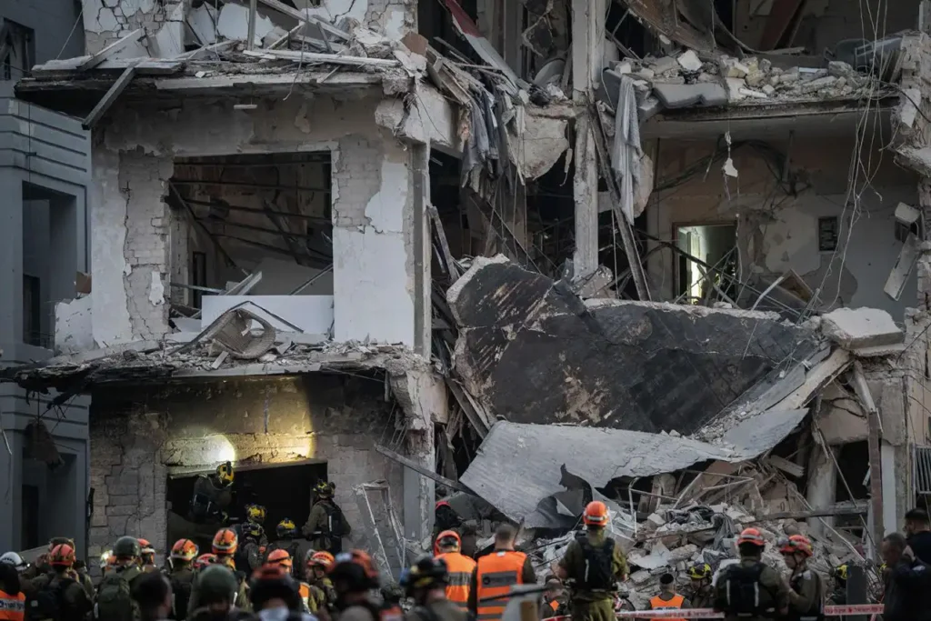 four killed in Iranian missile strikes