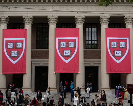 A federal judge in Boston temporarily blocked Trump from barring US entry of foreign nationals seeking to study at Harvard University.