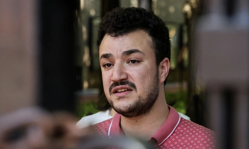 Palestinian activist Khalil