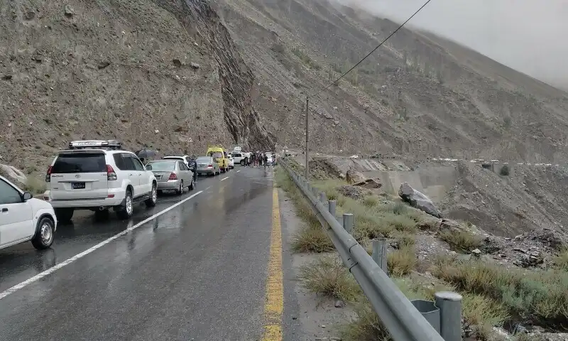 Karakoram highway opened partially