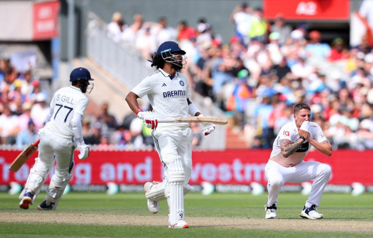 A 174-run partnership between India captain Shubman Gill and KL Rahul frustrated a previously dominant England on day four of the fourth test