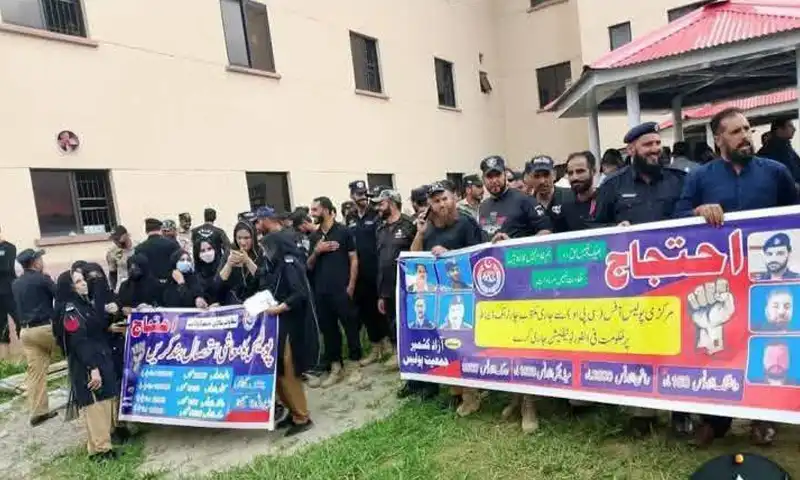 AJK police personnel have launched indefinite pen-down strike in favour of their demands