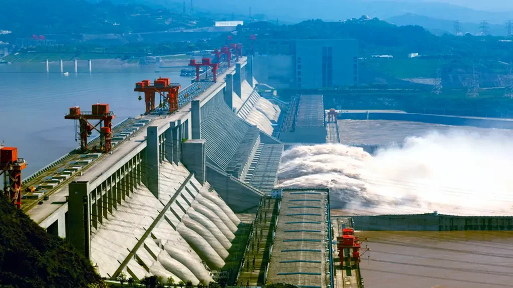 China biggest hydropower dam project