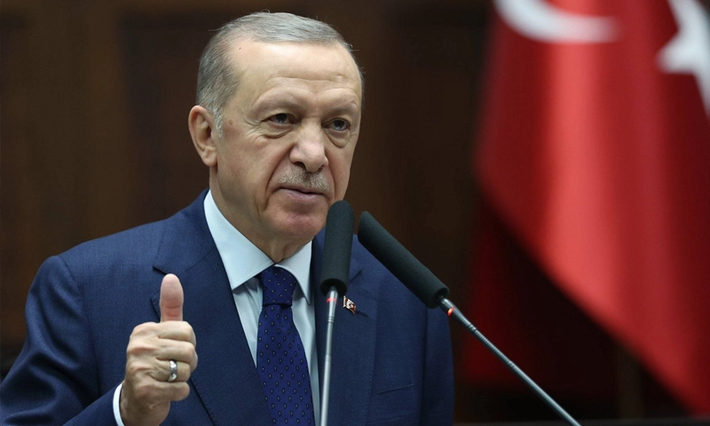 Erdogan hails Macron for decision to recognise Palestinian state