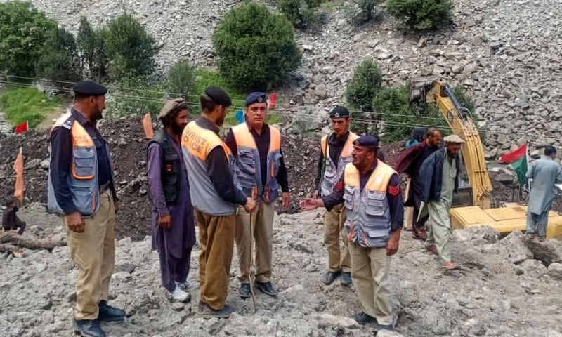 Human remains found in Babusar flood zone search operation