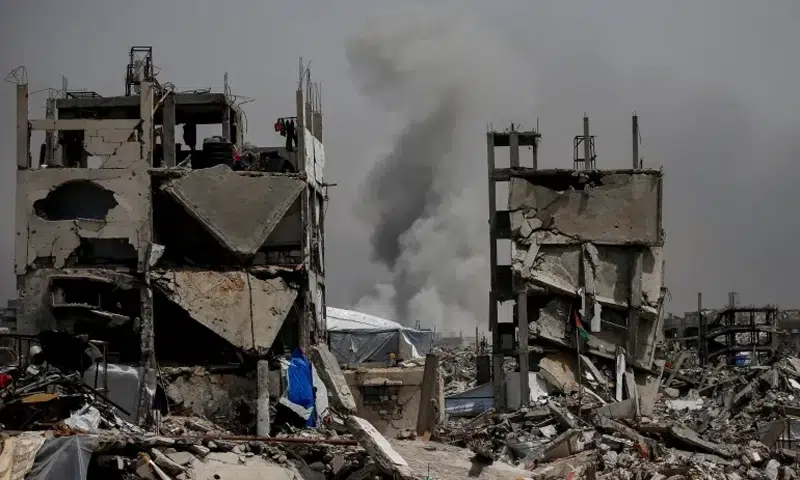 Hamas seeks ceasefire guarantees as scores more killed in Gaza