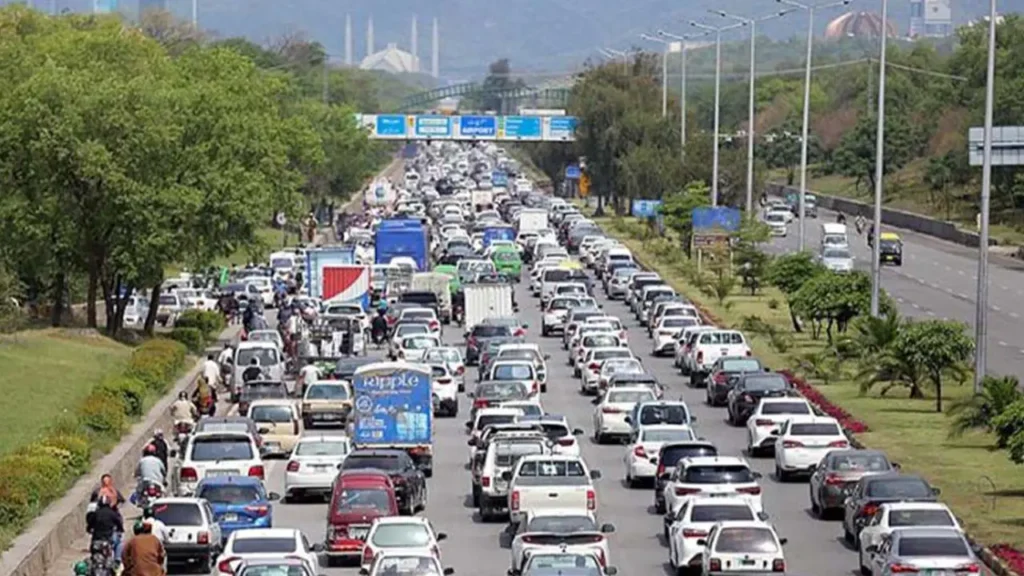 Islamabad Traffic Police drone