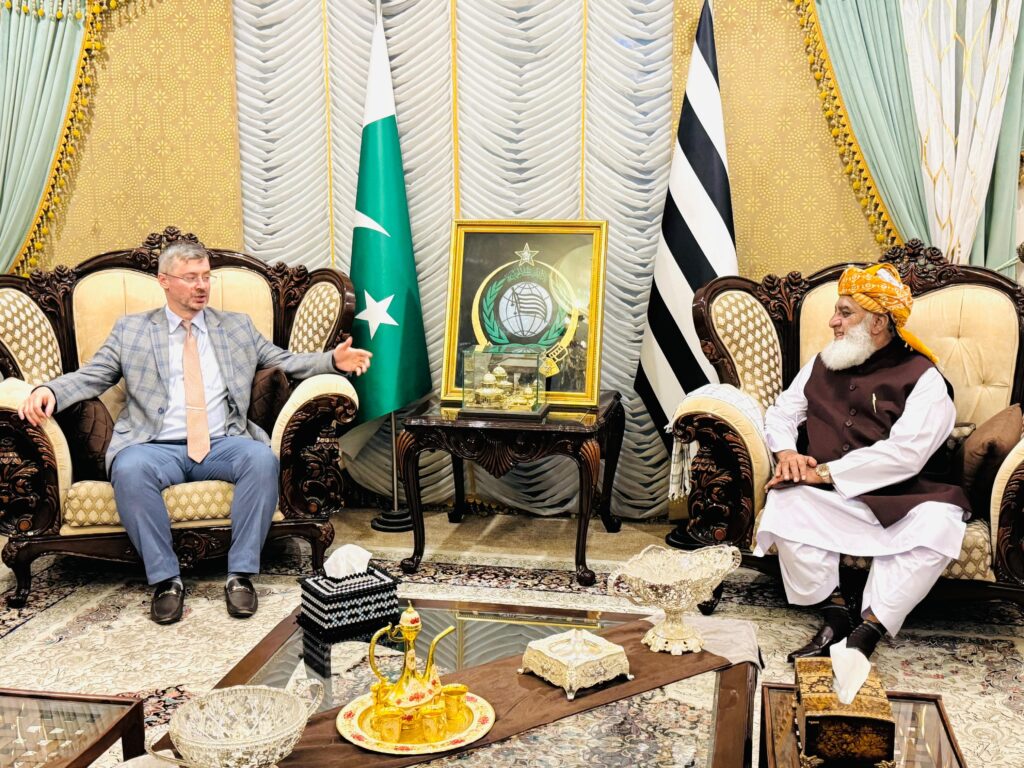 Russian ambassador JUI-F