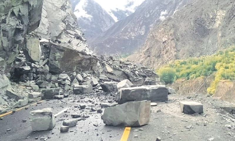 NDMA issues landslide alert