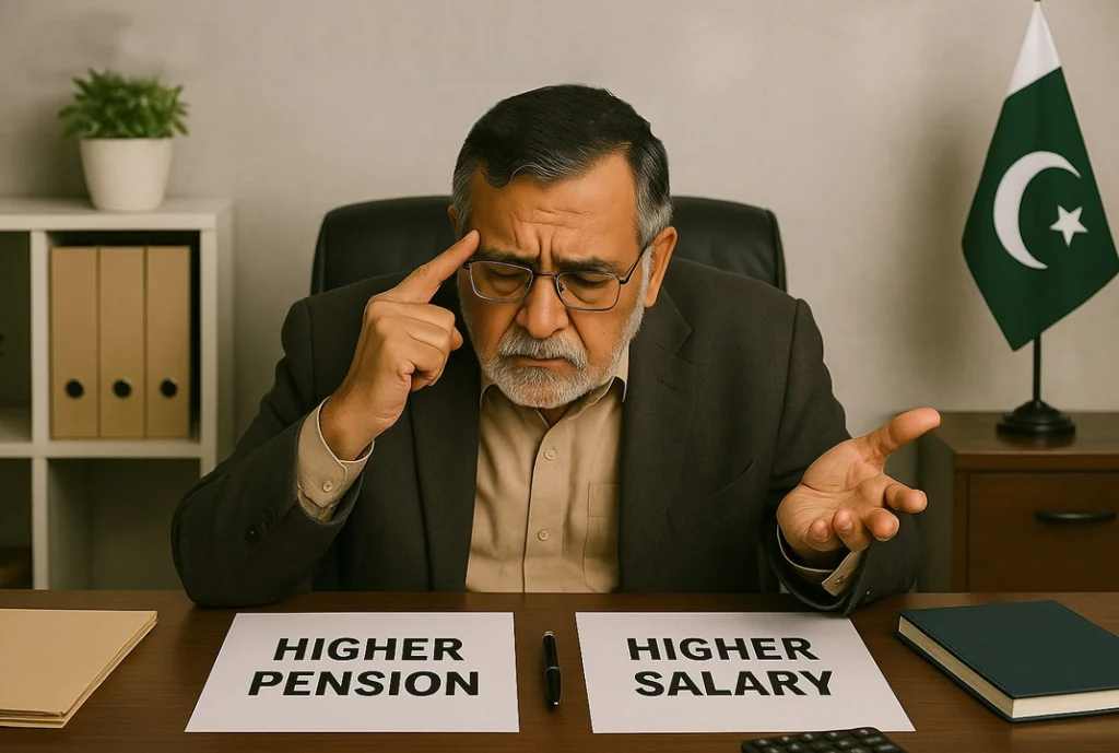 pensions salaries