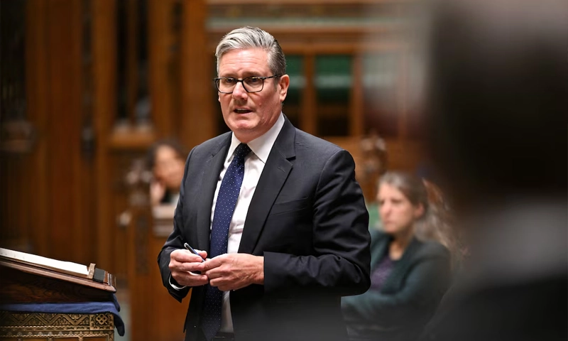 British Prime Minister Keir Starmer