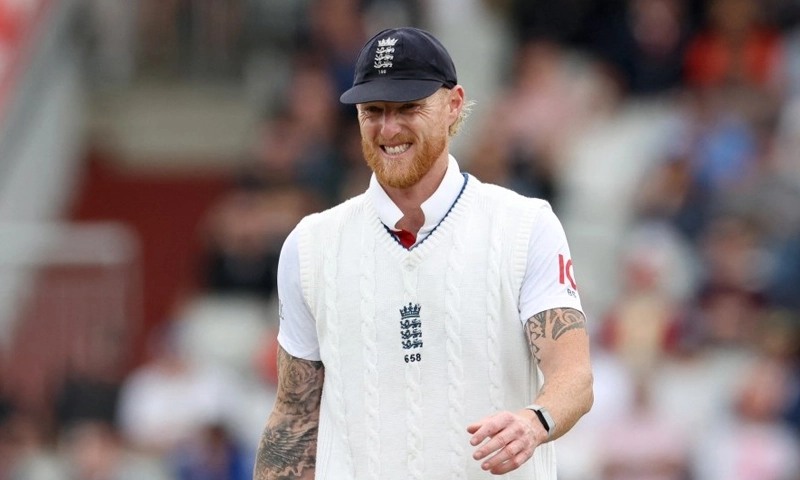 England captain Ben Stokes out