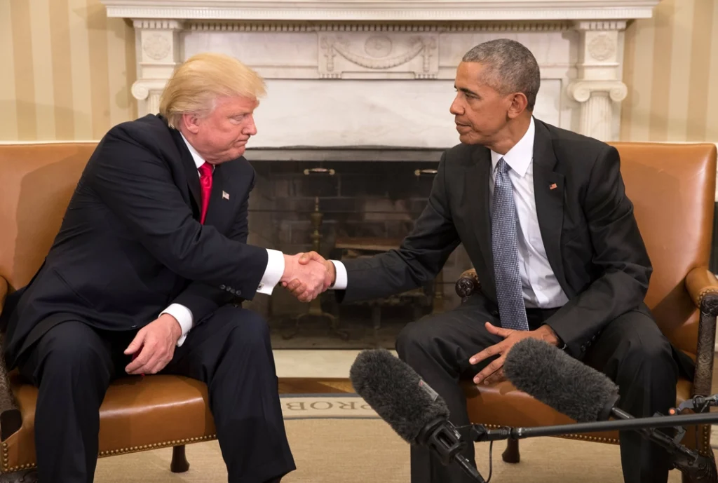 Trump Obama