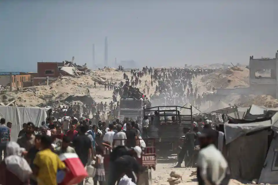 Israeli military said it had intercepted a missile launched from Yemen toward Israel that triggered sirens in several areas in the country.