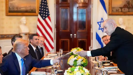 Israeli PM Netanyahu revealed he nominated US President Trump for the Nobel Peace Prize, during a joint press conference at the White House.
